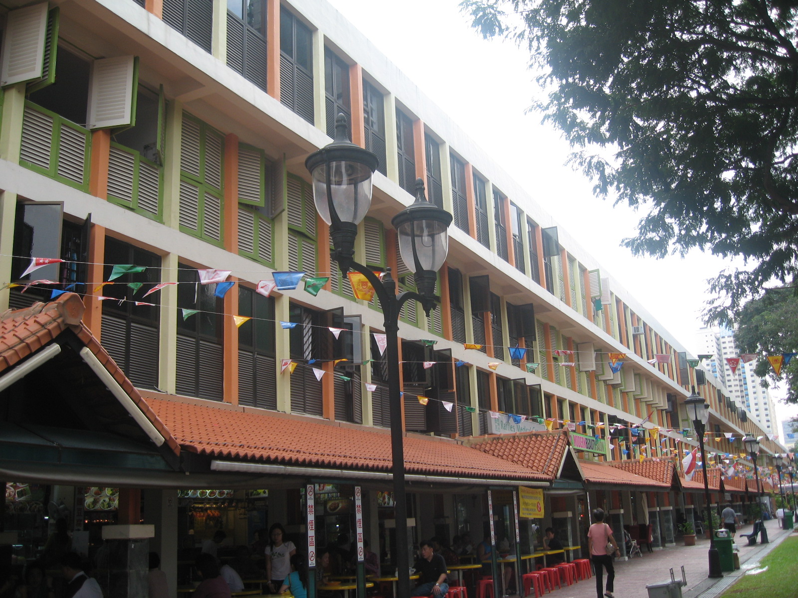 HDB shophouses at Toa Payoh Central, Singapore