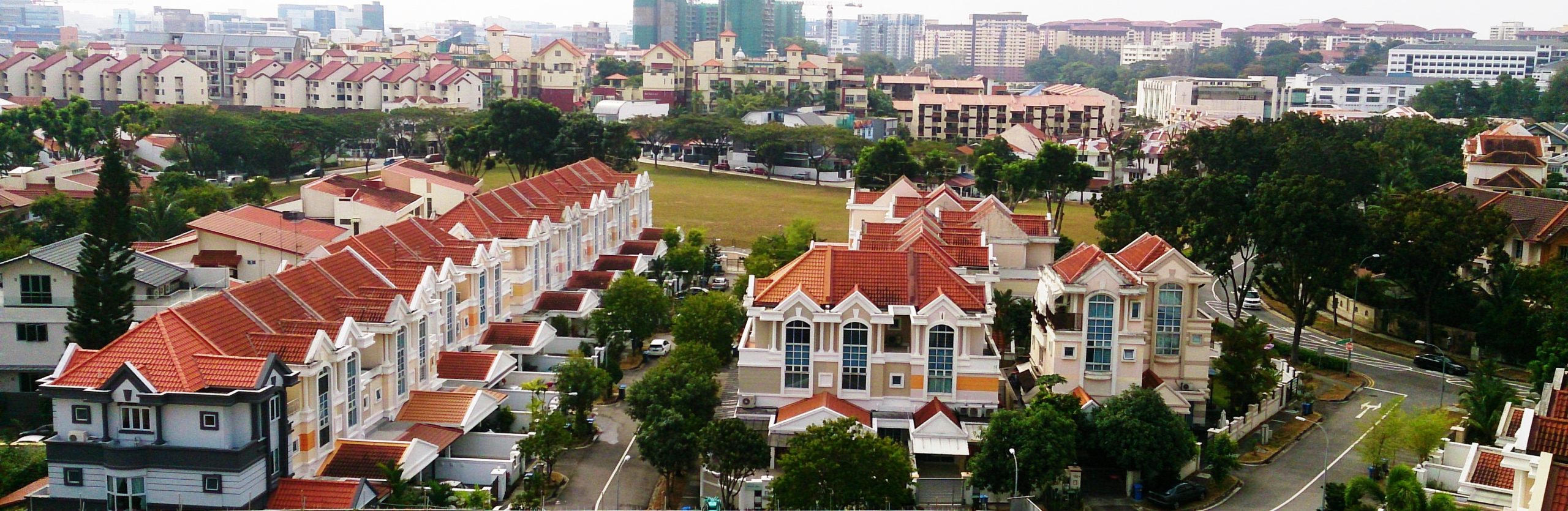 Terraced houses at Serangoon Terrace, Singapore